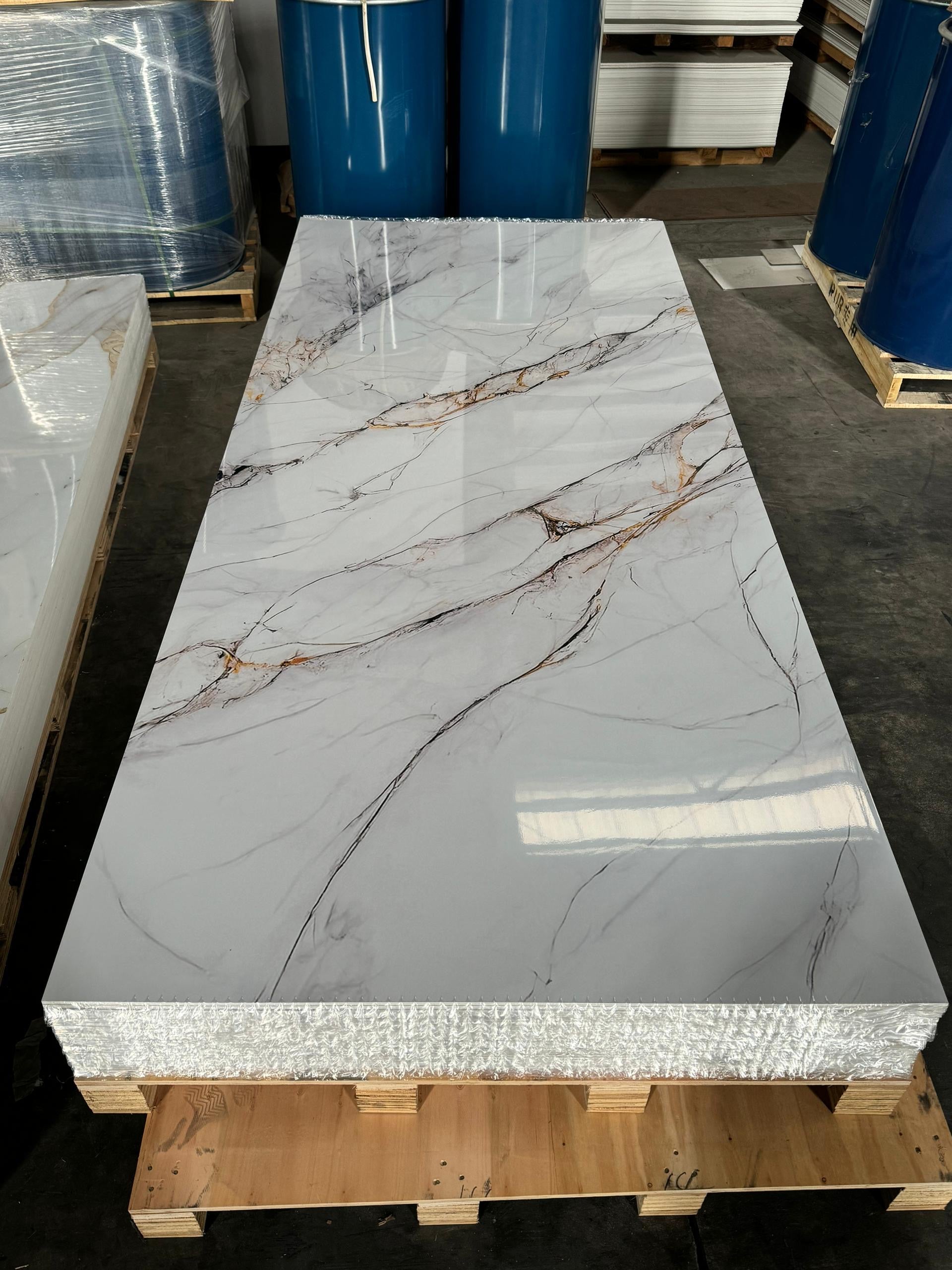 UV PVC Sicilian White