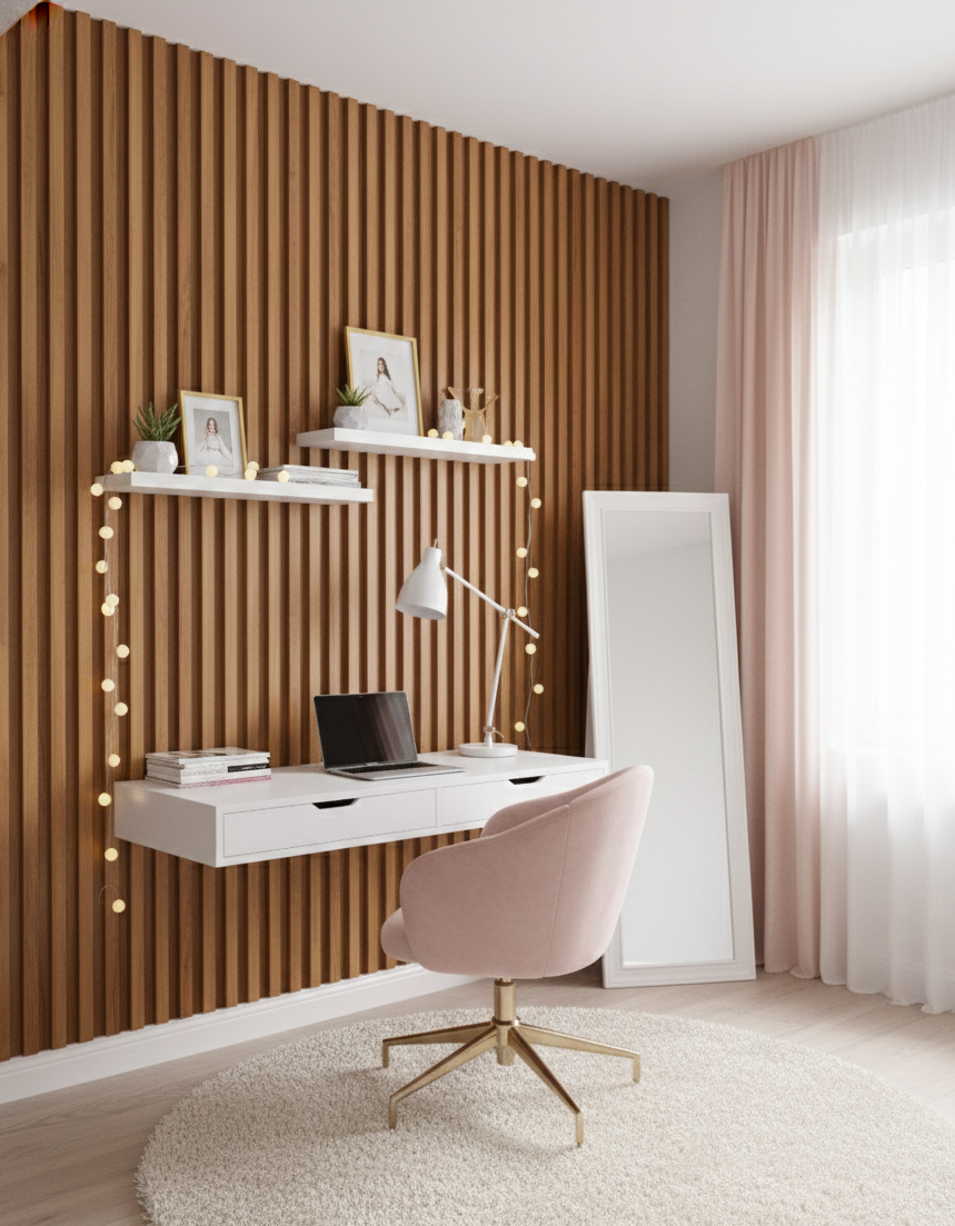 Cinnamon Oak PVC Wall Panel M2076