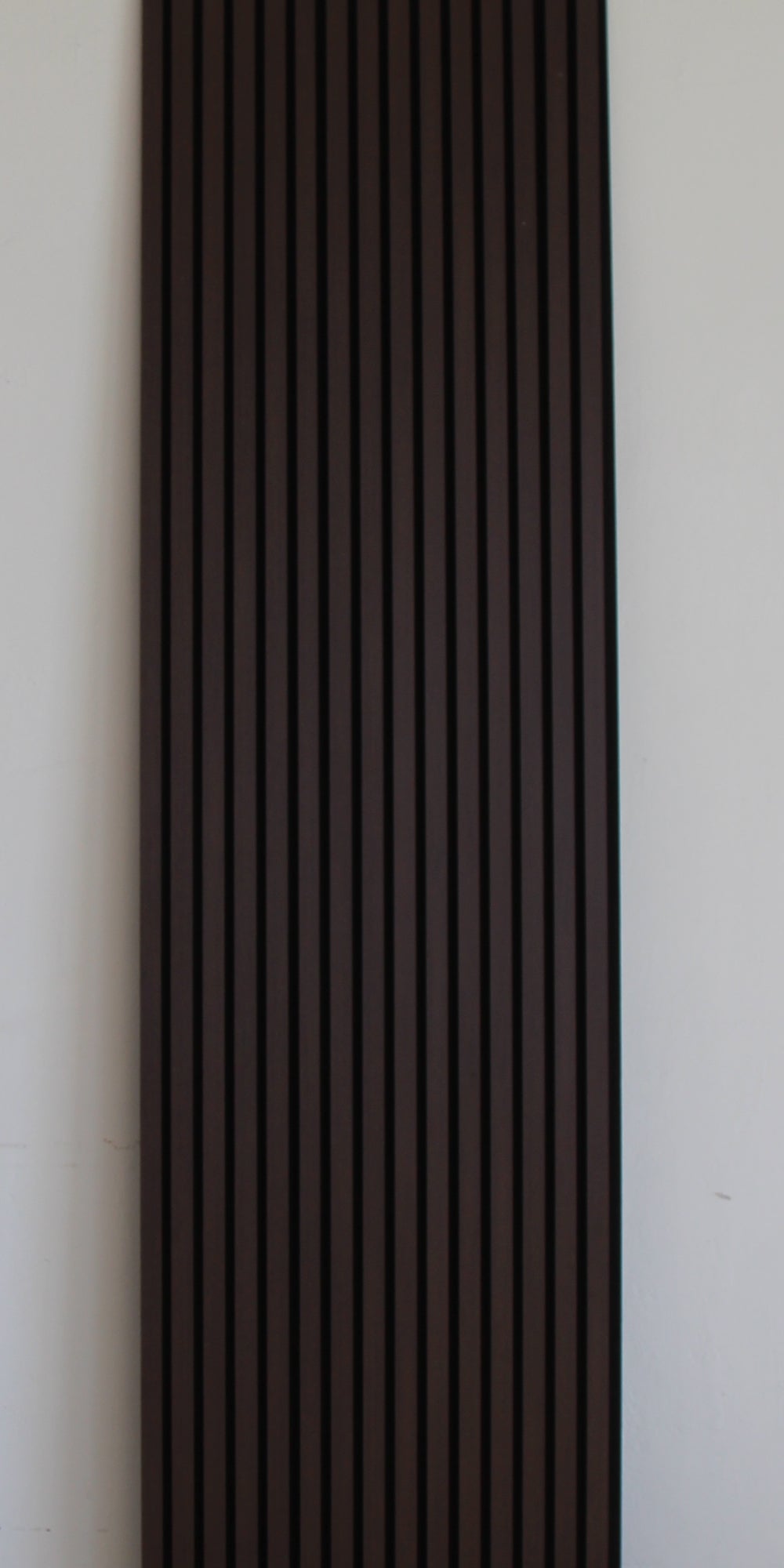 SAMPLE Dark Brown Slat Acoustic Wall Panel