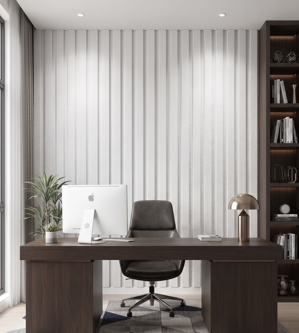 Faux Leather Pearl WPC Wall Panel PG9001