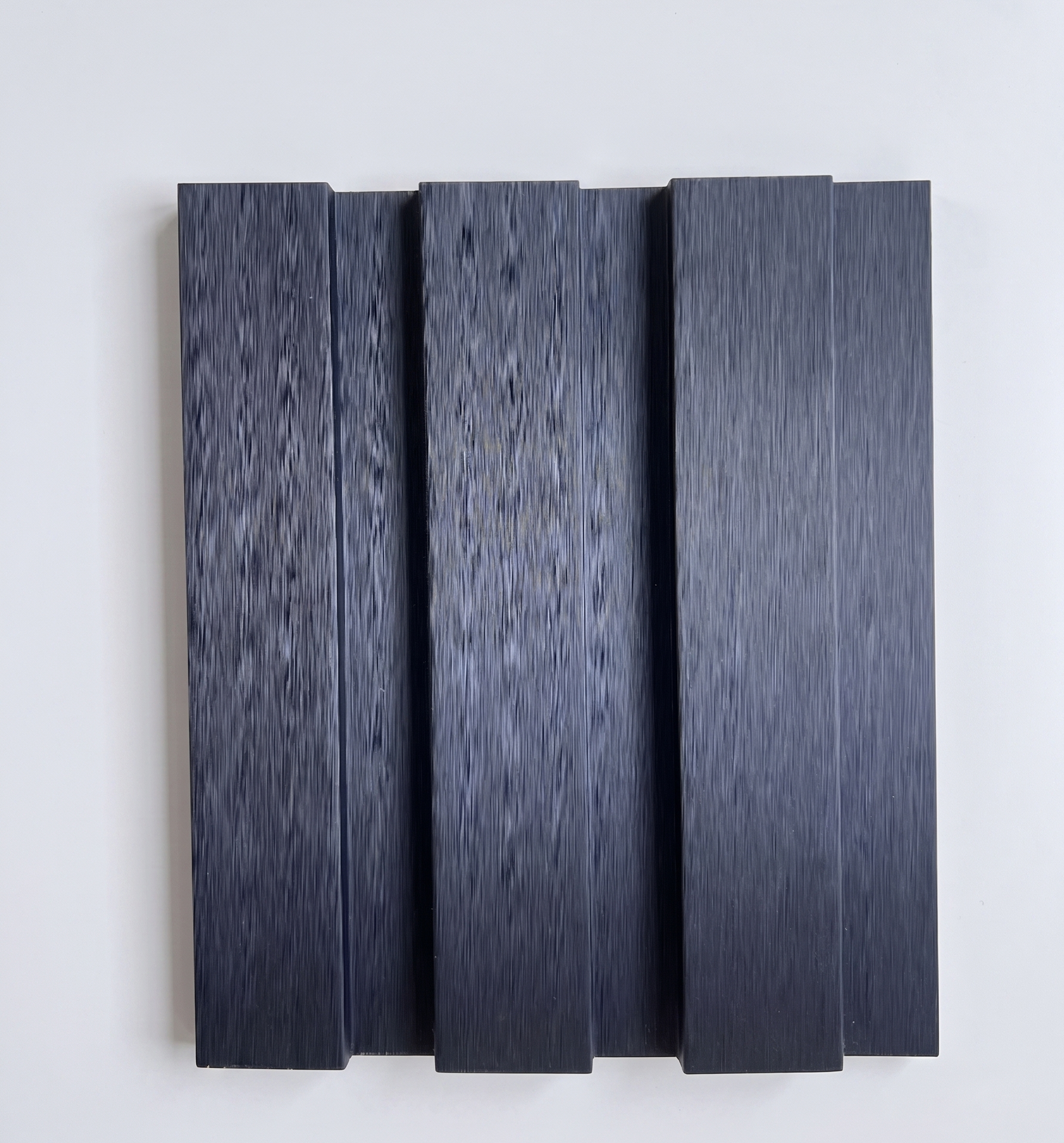 Tuxedo Black Rectangle WPC Wall Panel J002