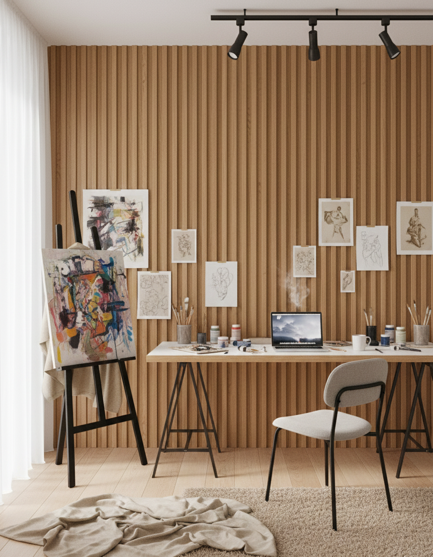 Classic Oak PVC Wall Panel M2081