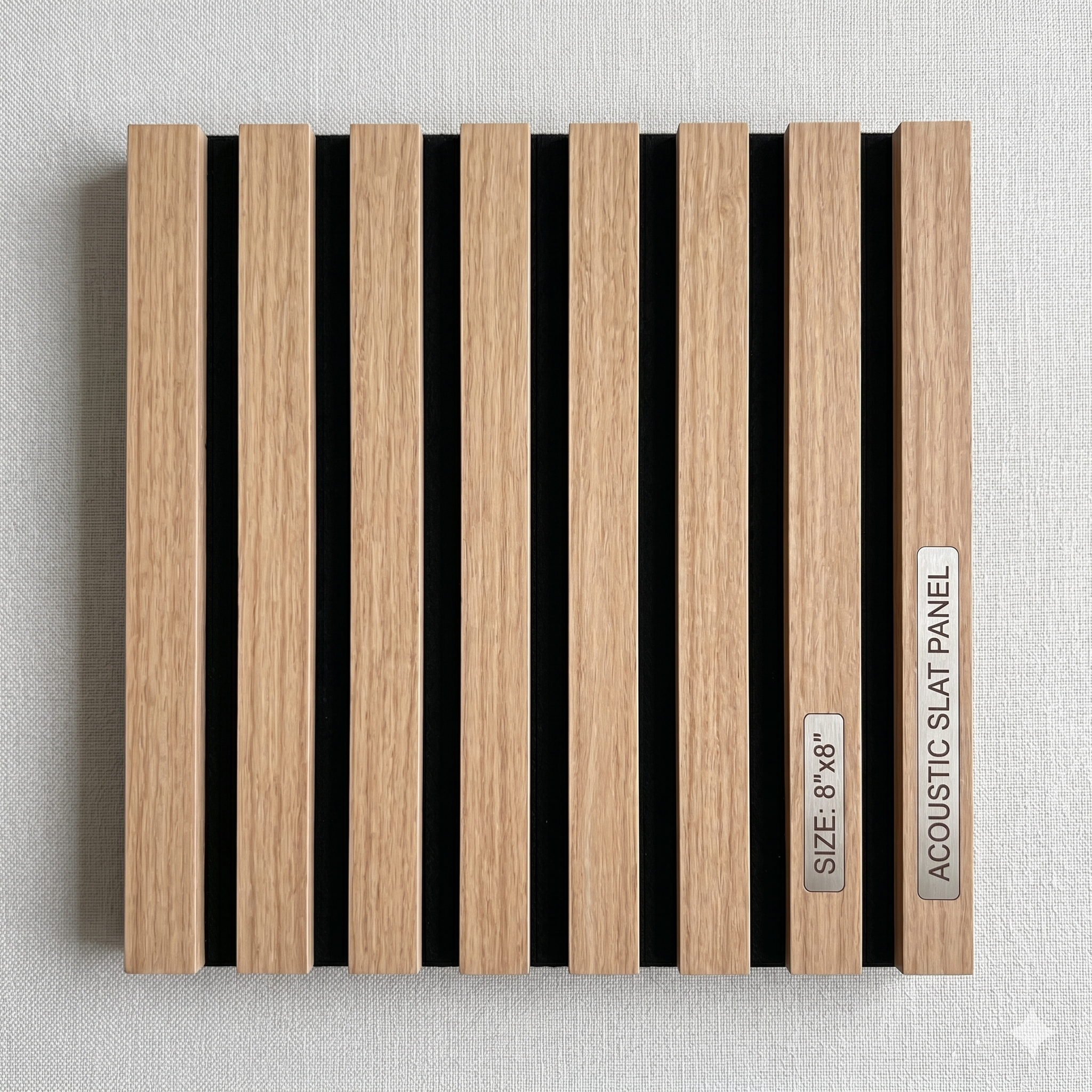 Acoustic Slat Wall Panels SAMPLE SET