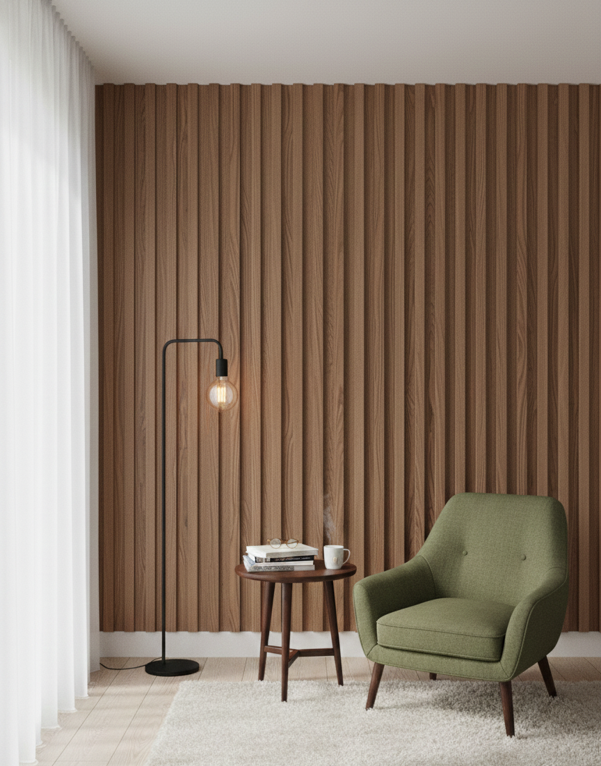 Harvest Oak PVC Wall Panel M2052