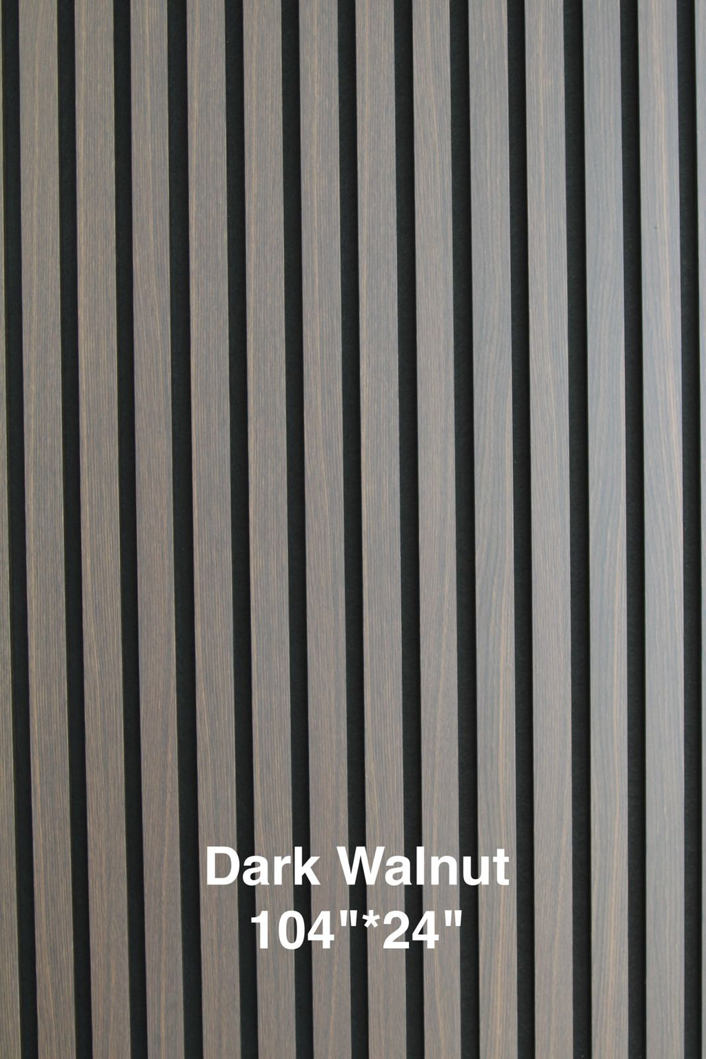 Dark Walnut Slat Acoustic Wall Panel