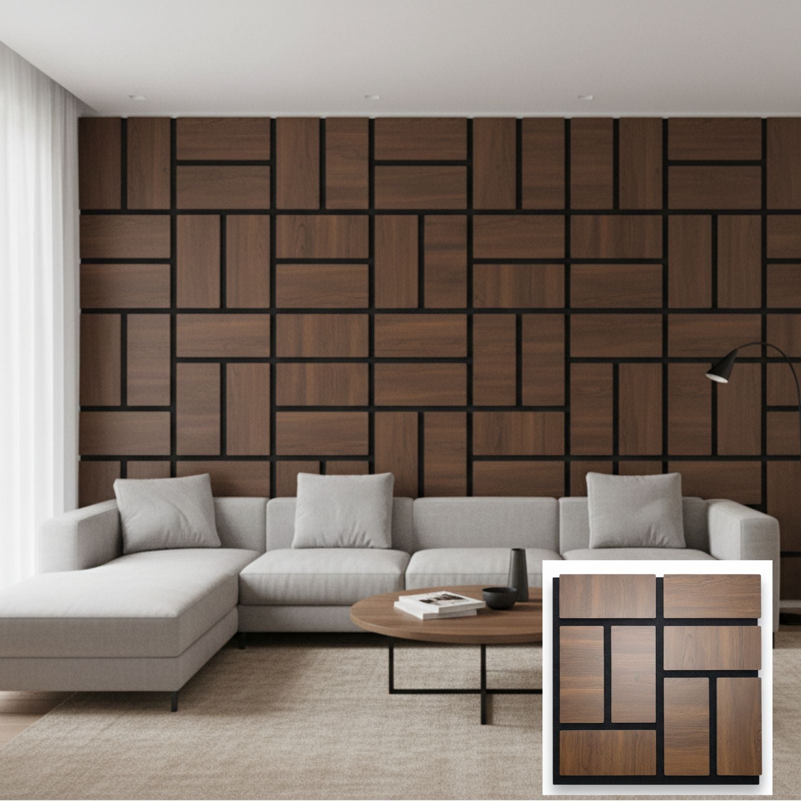 Acoustic Modern Walnut