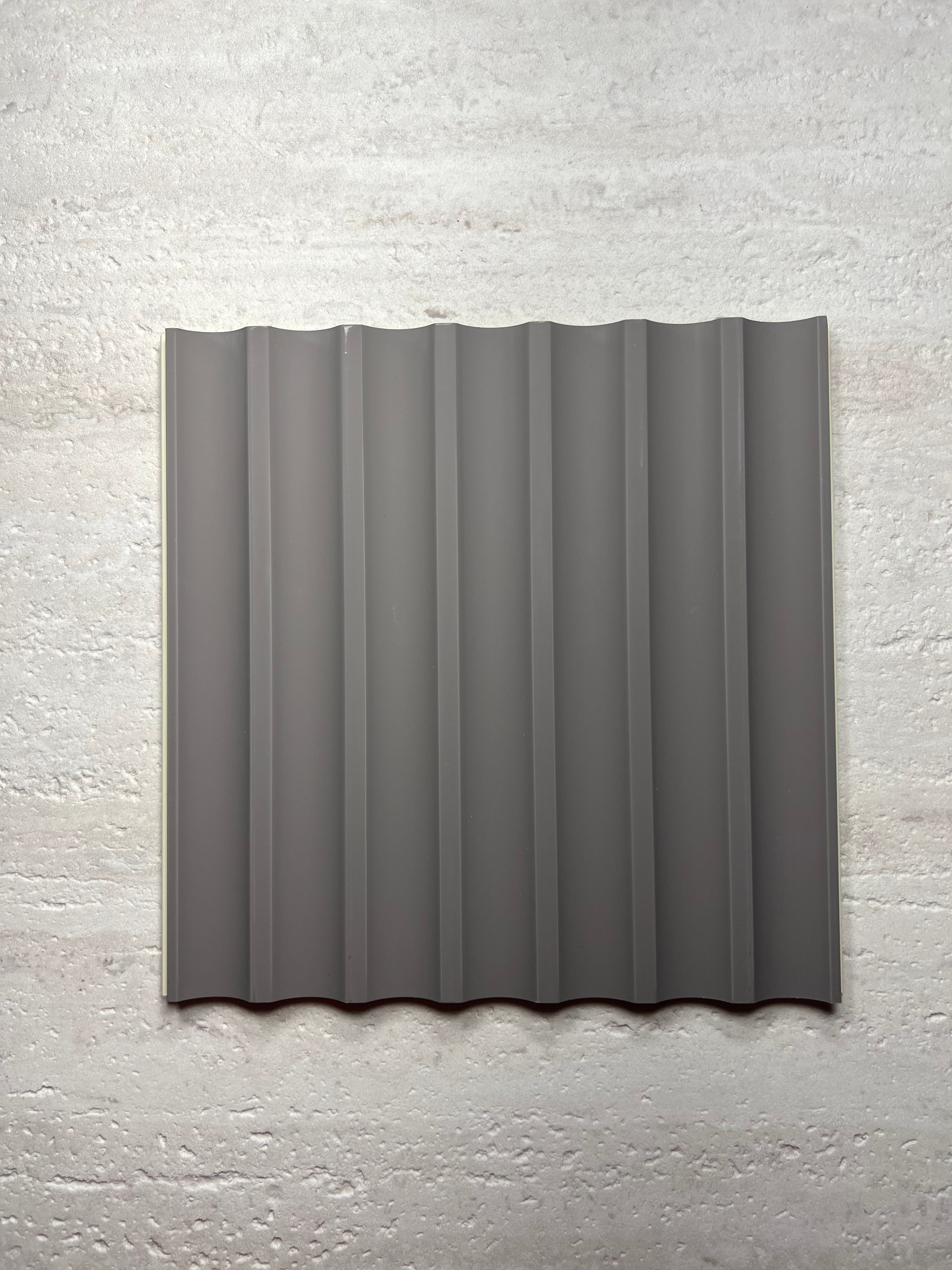 Pleat Mocha Grey (F5005) Wall Panel