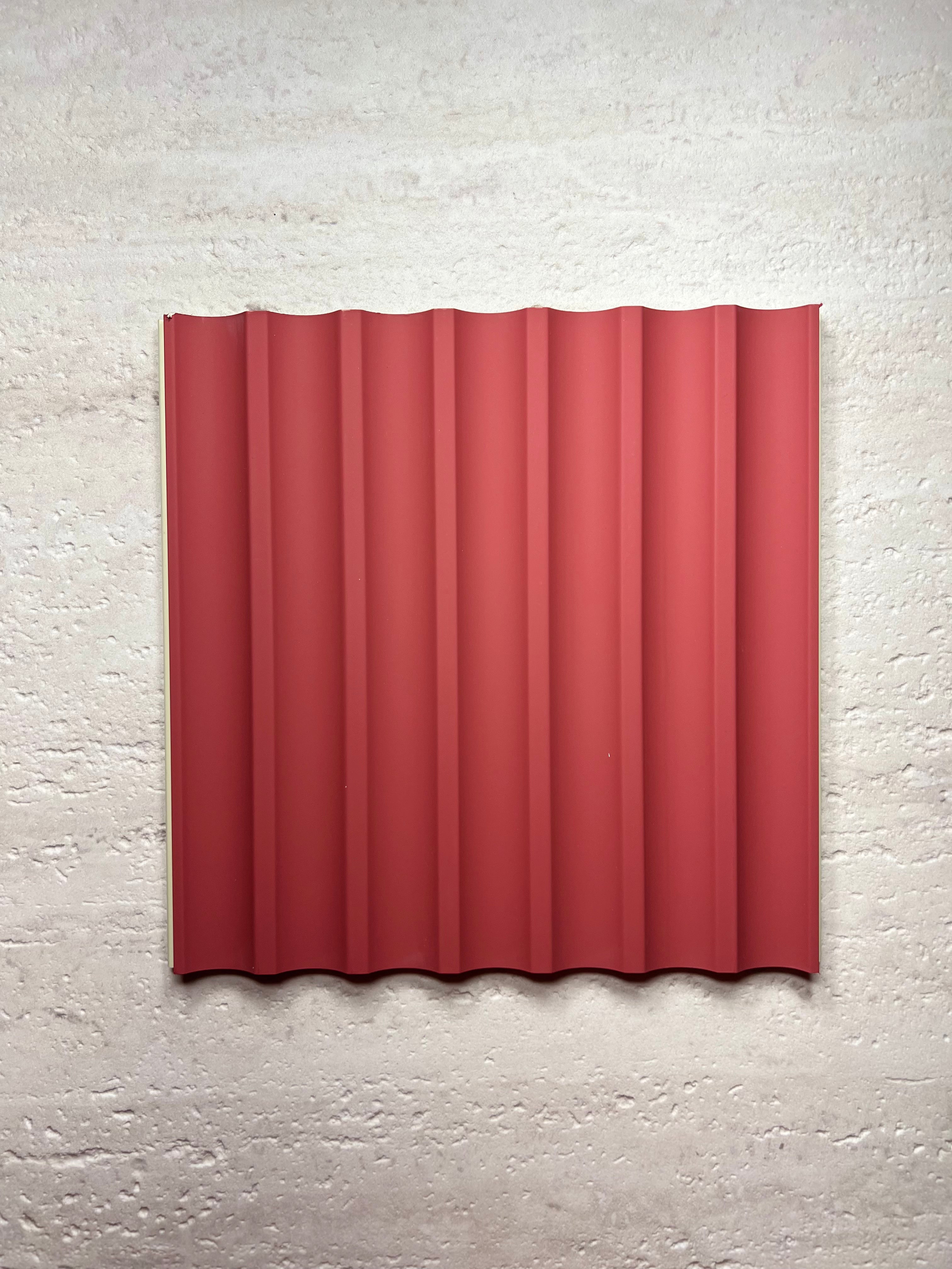 Pleat Raspberry (F5001) Wall Panel