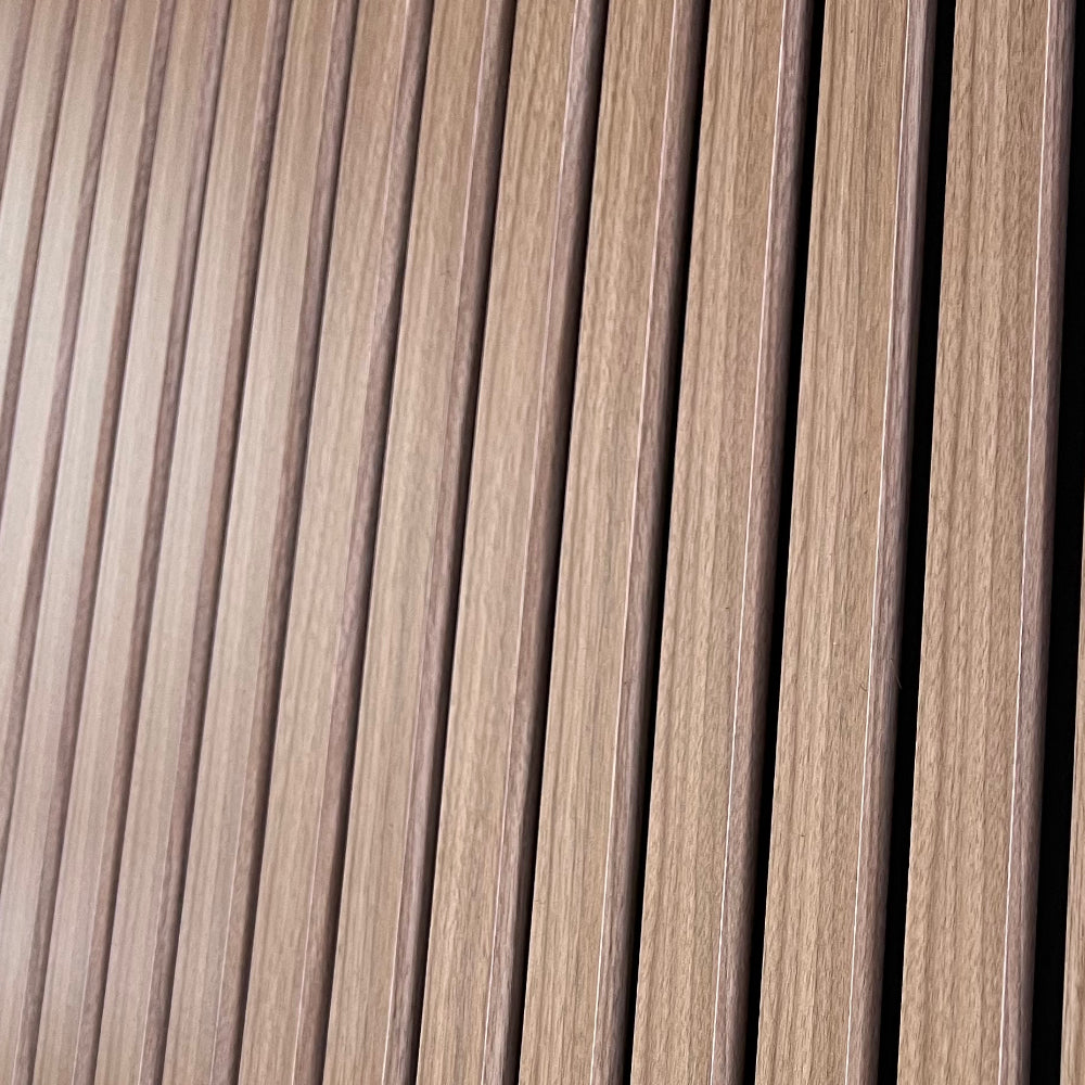 Light Oak Slat Acoustic Wall Panel