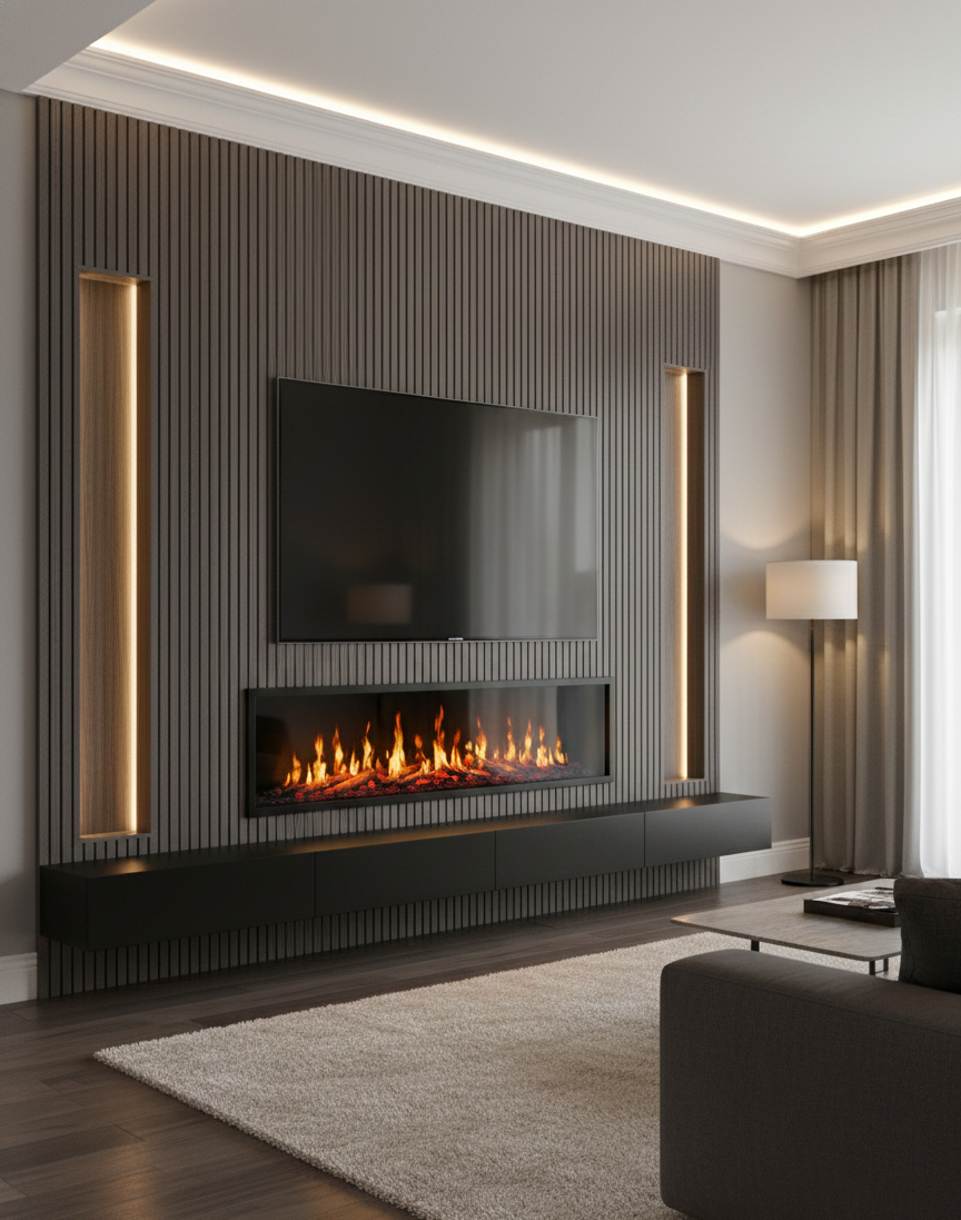 Charred Oak PVC Wall Panel M937