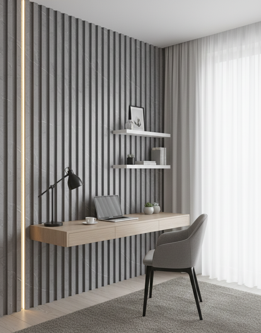 Tuscan Grey PVC Wall Panel P147