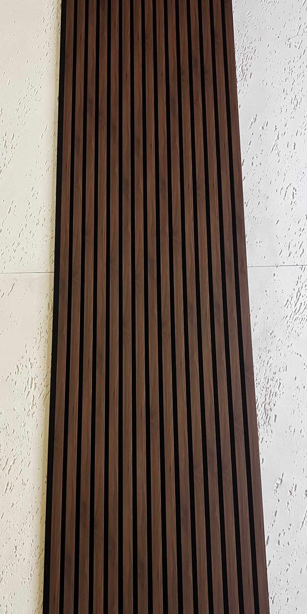 SAMPLE Walnut Slat Acoustic Wall Panel