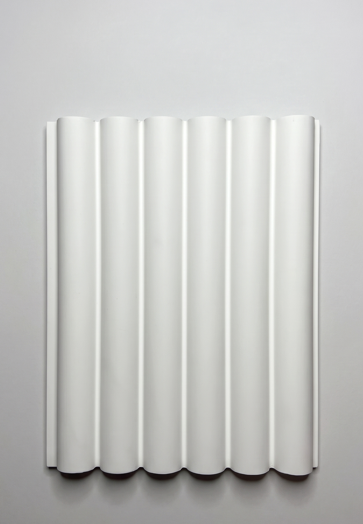 Waive Plain White Paintable Indoor