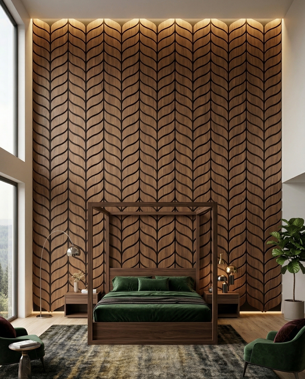 Wheat American Oak Acoustic Wall Panel