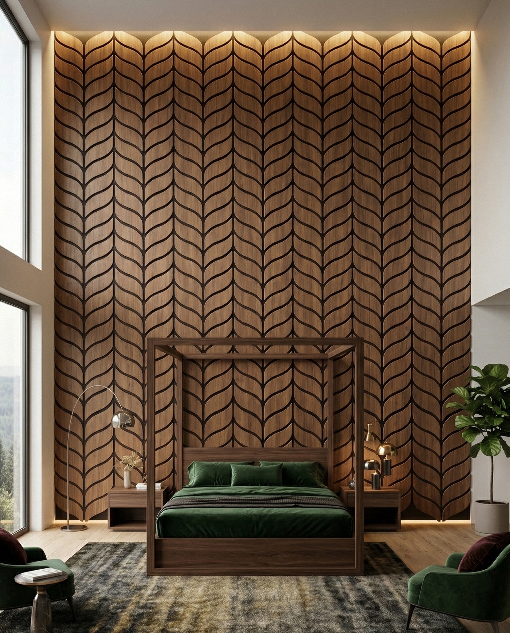 Wheat American Oak Acoustic Wall Panel