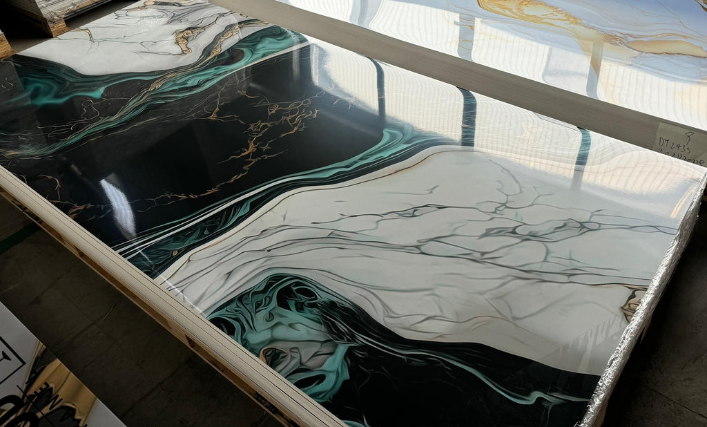 UV PVC Midnight Emerald