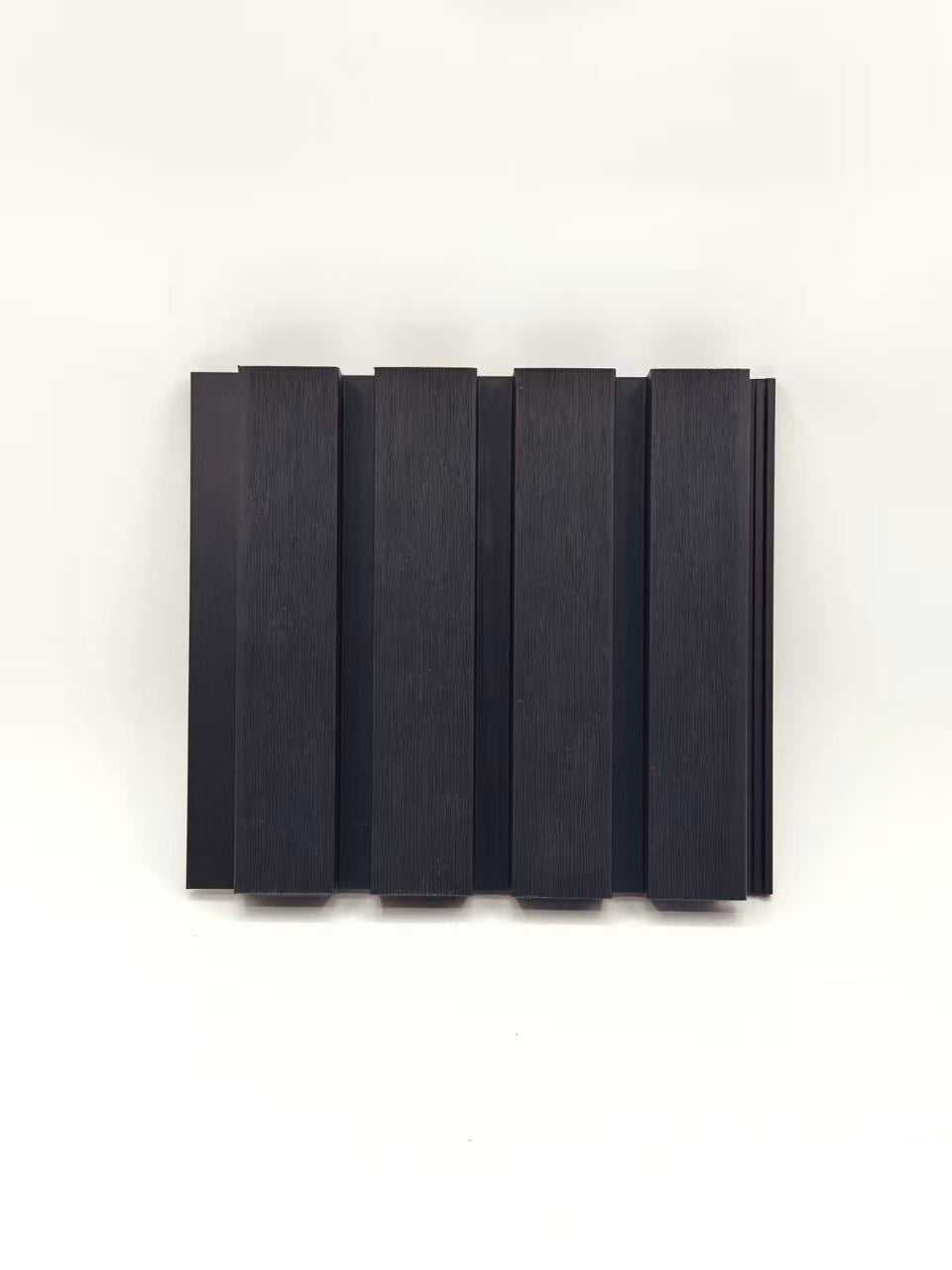 Black OUTDOOR WPC panel